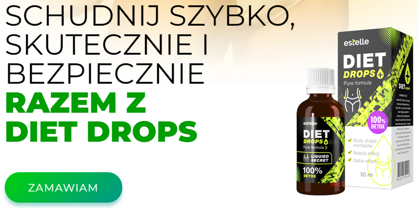 Diet Drops - jaki jest skład i formuła kropli?